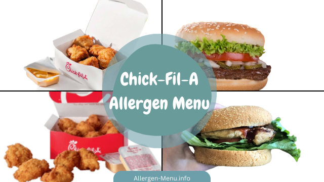 Chick-Fil-A Allergen Menu