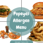 Popeyes Allergen Menu