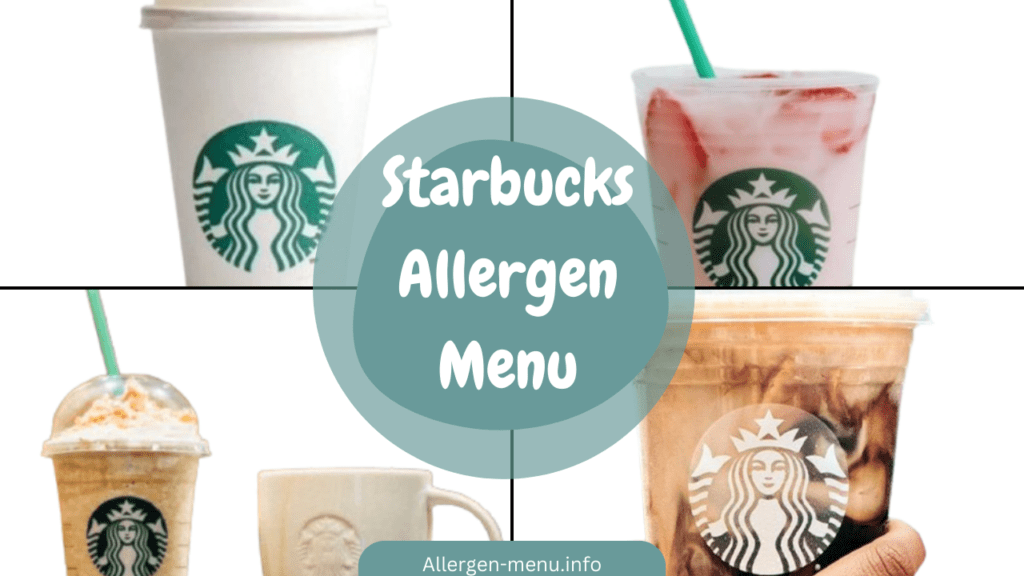 Starbucks Allergen Menu