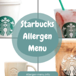 Starbucks Allergen Menu