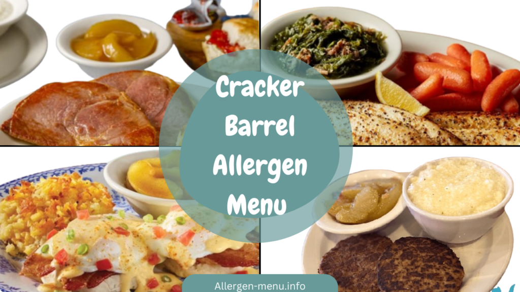 Cracker Barrel Allergen Menu 