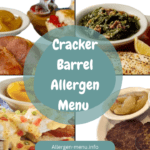 Cracker Barrel Allergen Menu 