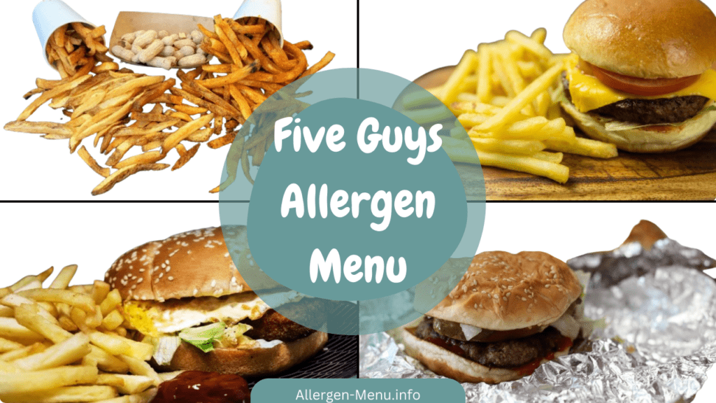 Five Guys Allergen Menu