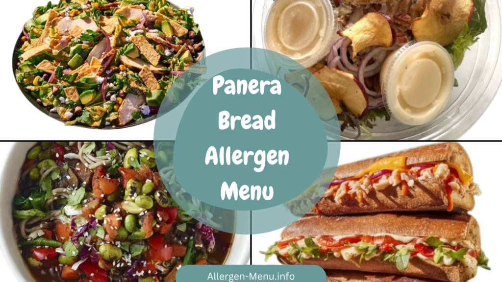 Panera Bread Allergen Menu