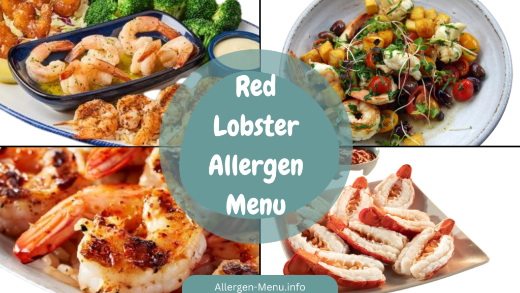 Red Lobster Allergen Menu