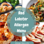 Red Lobster Allergen Menu