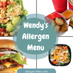 Wendy's Allergen Menu