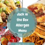 Jack in the Box Allergen Menu