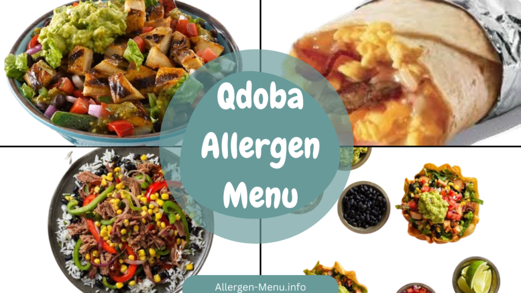 Qdoba Allergen Menu