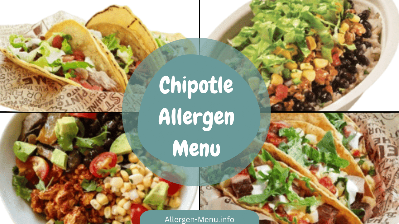 Chipotle Allergen Menu Allergen Menu