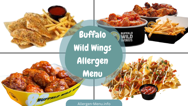 Buffalo Wild Wings Allergen Menu