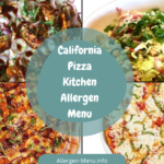 California Pizza Kitchen Allergen Menu