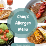 Chuy's Allergen Menu