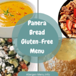 Panera Gluten-Free Menu