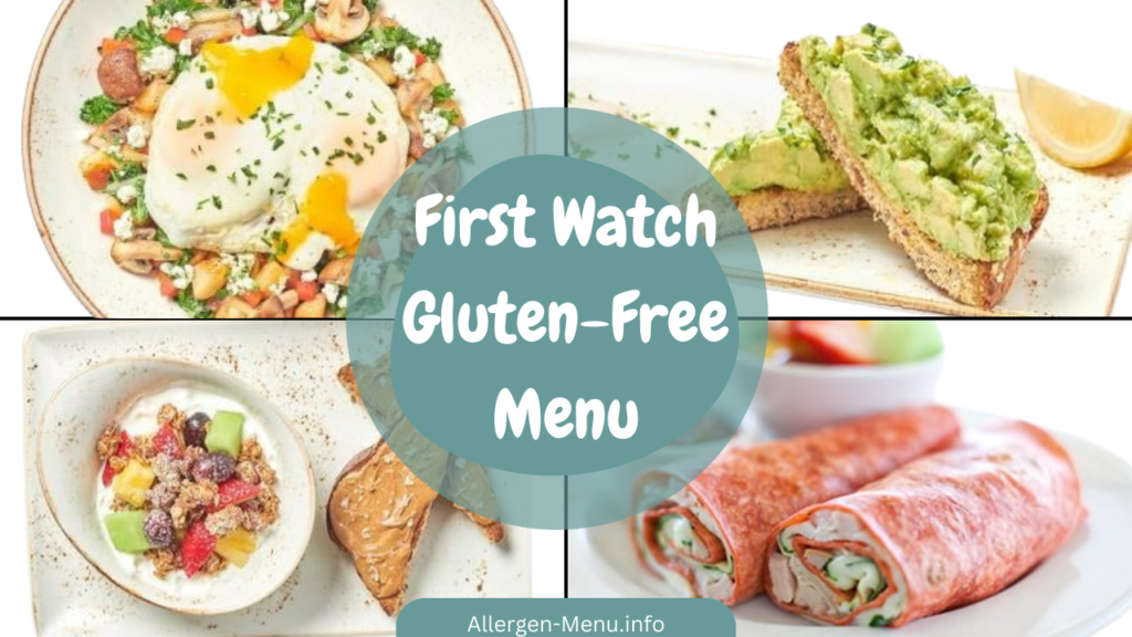 First Watch Gluten-Free Menu