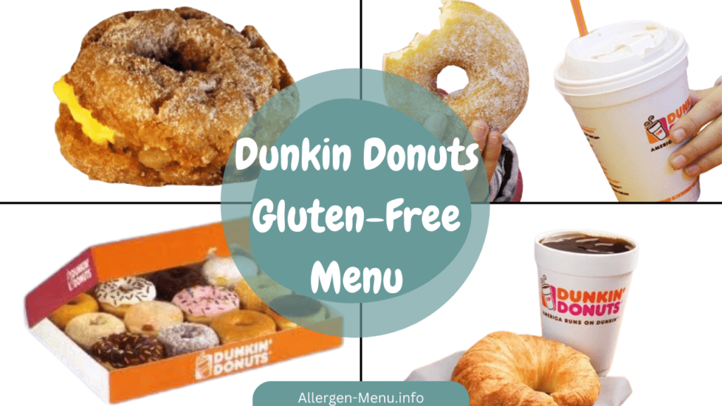 Dunkin Donuts Gluten Free